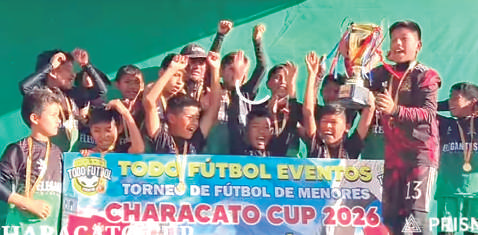 Finalizó torneo de fútbol infantil Characato Cup 2026