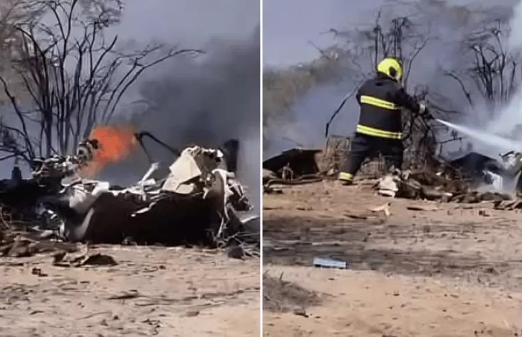 Trece personas fallecen tras caída e incendio de una avioneta