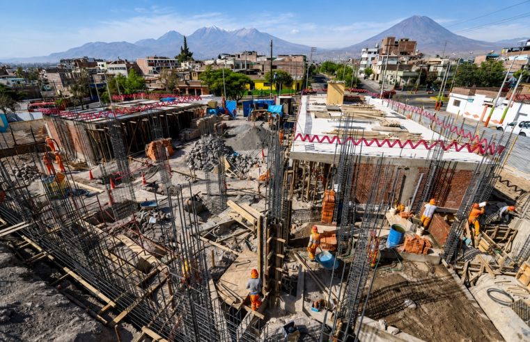 Arequipa mantiene 126 obras públicas paralizadas por S/8 383 millones