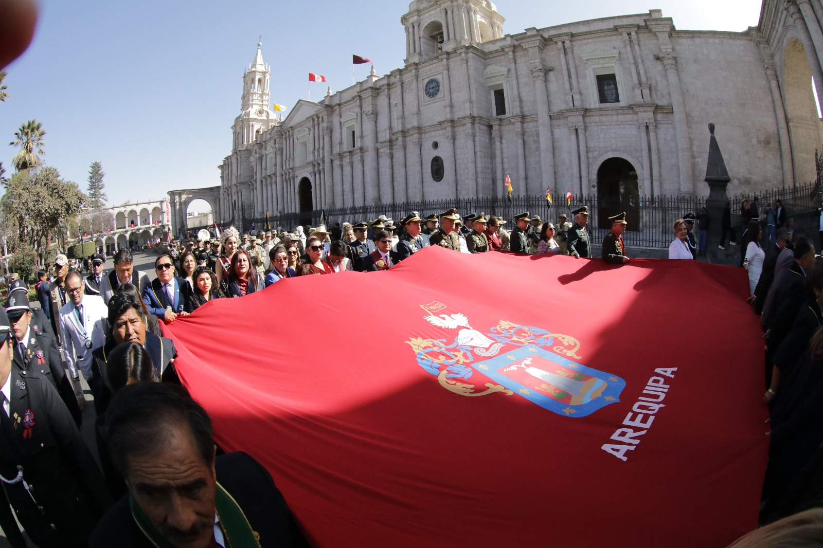 Arequipa vive los festejos centrales por su 486 aniversario