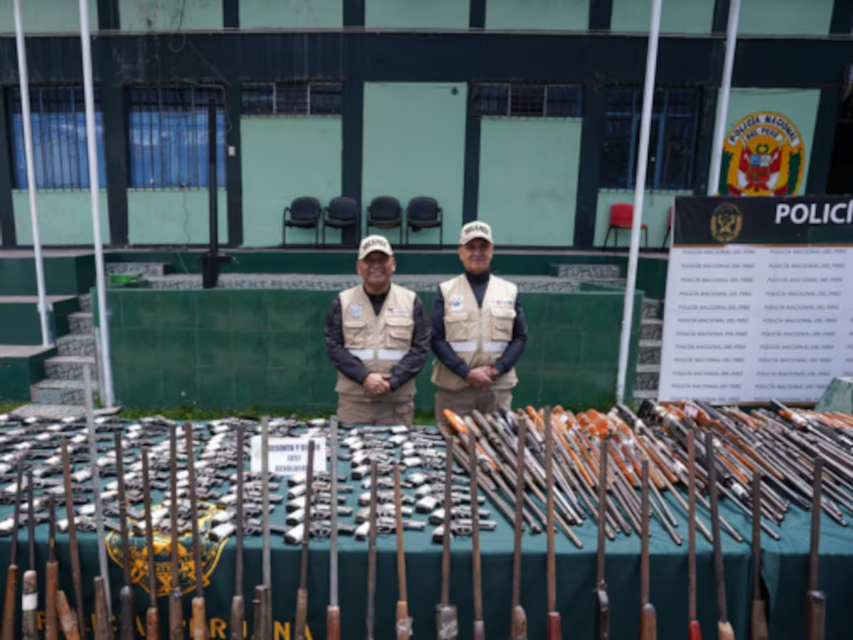 Arequipa: 199 armas de fuego fueron incautadas entre enero y julio de 2026