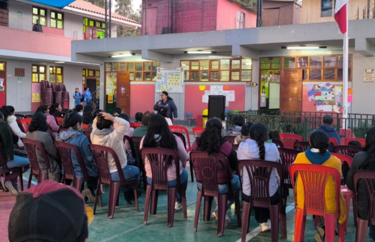 Municipalidad de Arequipa promueve la salud mental de adolescentes