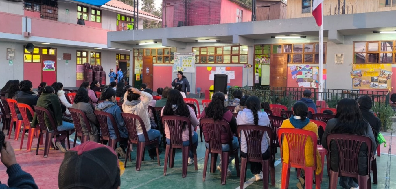 Municipalidad de Arequipa promueve la salud mental de adolescentes