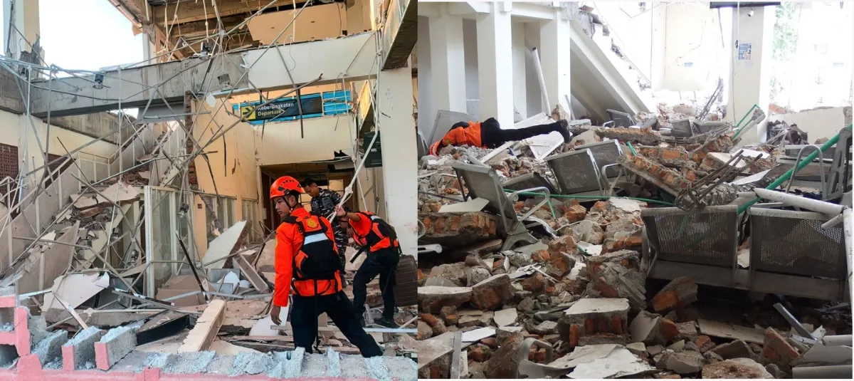 Terremoto de 7,7 deja cerca de medio centenar de muertos en Indonesia