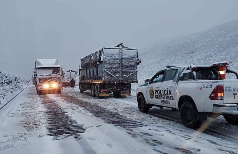 Nevadas cubrirán la sierra alta de Arequipa desde hoy domingo 16