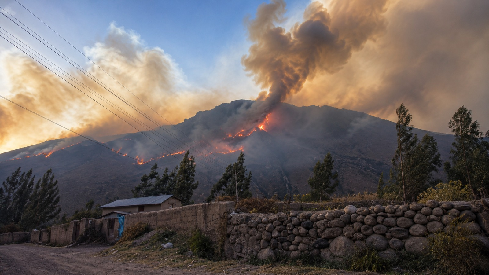 Incendio forestal consume flora y fauna en La Unión