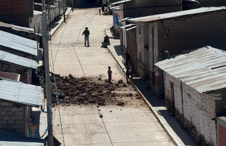 Fuerte sismo de magnitud 7.2 deja daños en viviendas, colegios y centros de salud