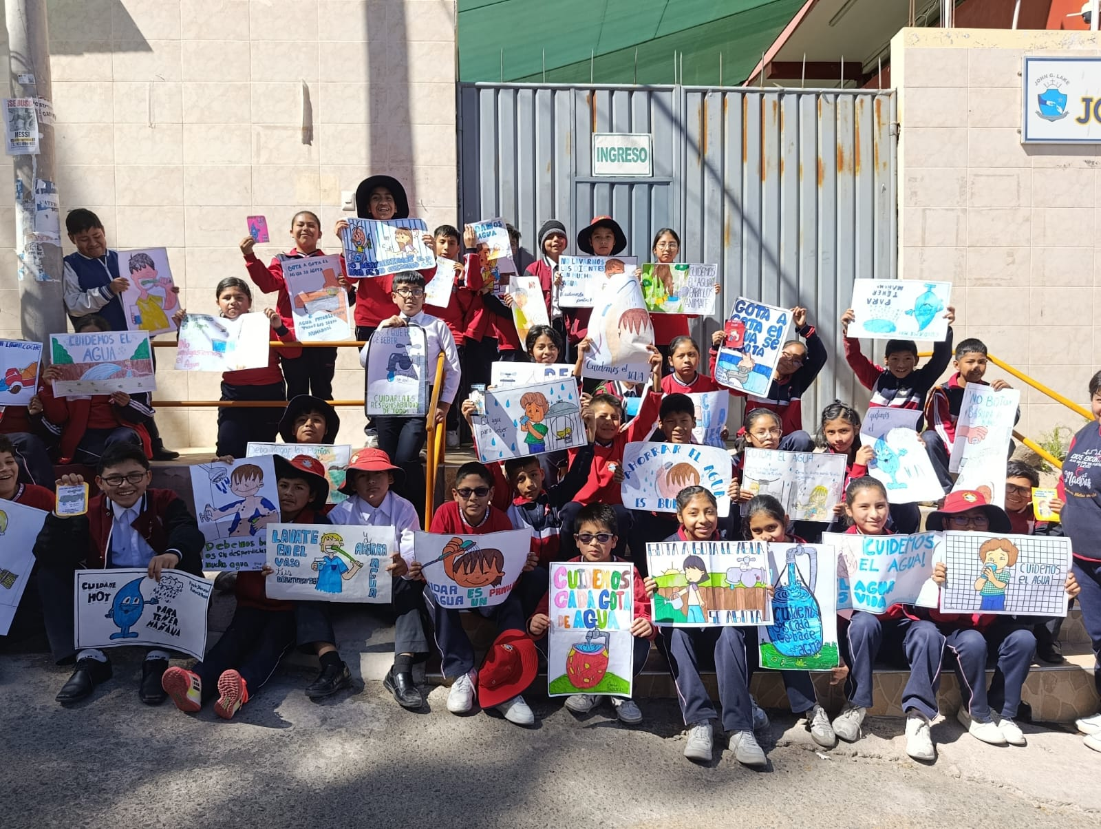 Estudiantes de primaria promueven cuidado del agua