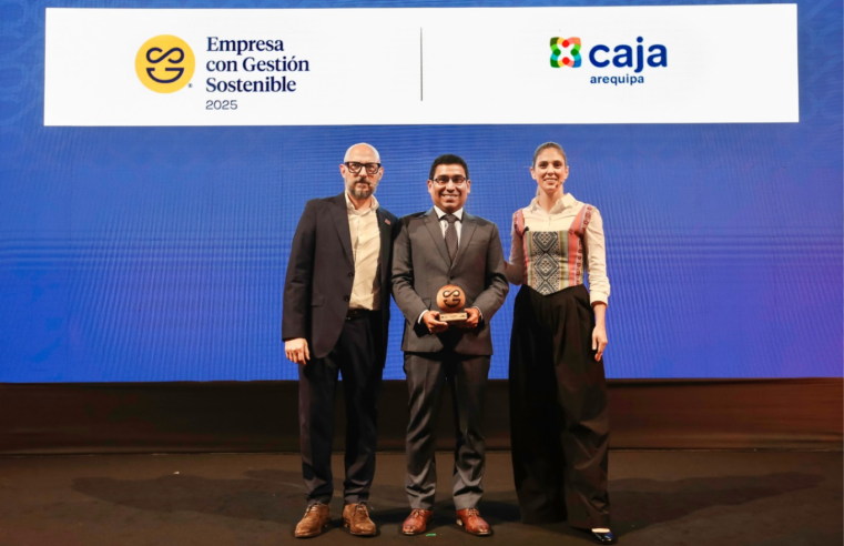 Caja Arequipa recibe por segundo año consecutivo Distintivo Empresa con Gestión Sostenible (EGS)