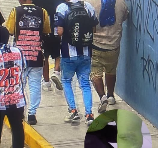 Violencia entre hinchas deja a joven herido tras ataque en Hunter