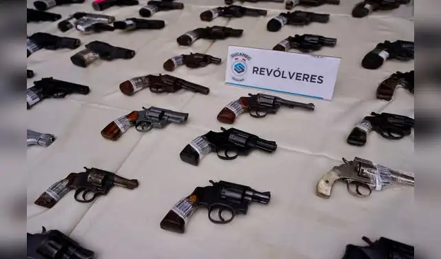 SUCAMEC: más de 340 mil armas sin registro circulan en el país