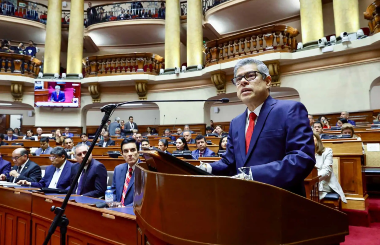 Premier Galarreta confía en respaldo del Congreso para delegación de facultades legislativas