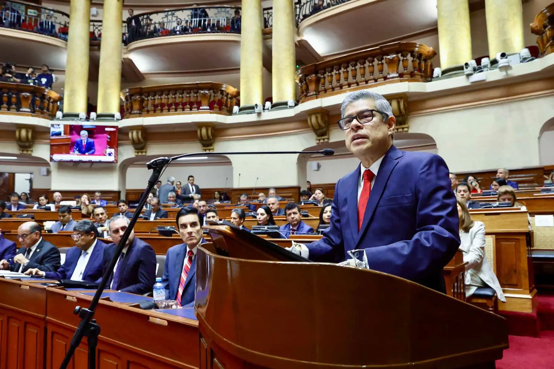 Premier Galarreta confía en respaldo del Congreso para delegación de facultades legislativas