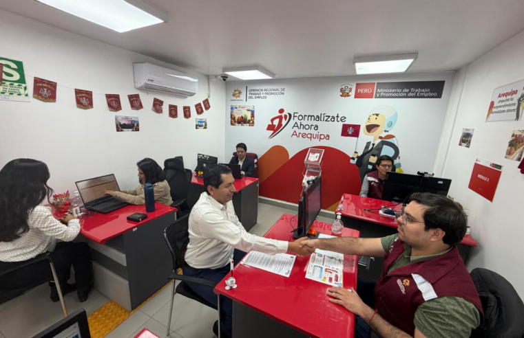 Formalízate Ahora Arequipa impulsa el ingreso de trabajadores a planilla