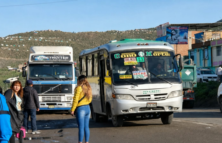 Asaltan a chofer y roban bus del SIT en Yura