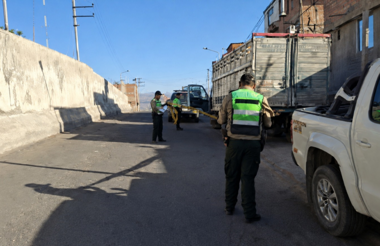 Detienen a 5 pesonas por presunto robo de material ferroviario.