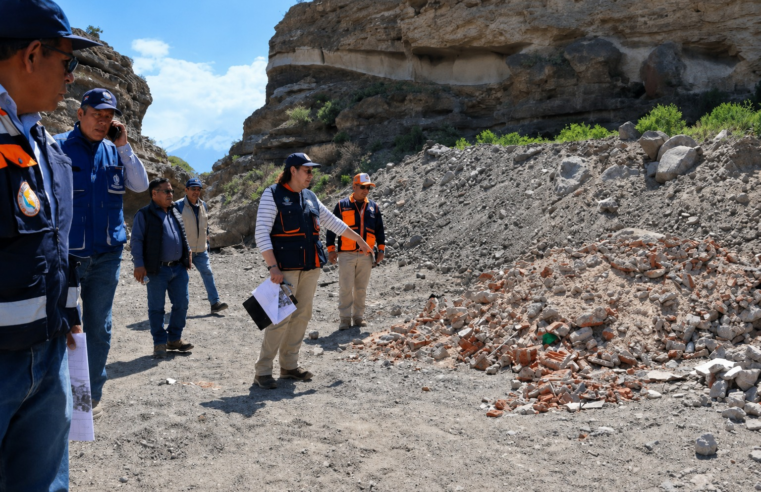 Construirán ocho pozas disipadoras en El Chullo