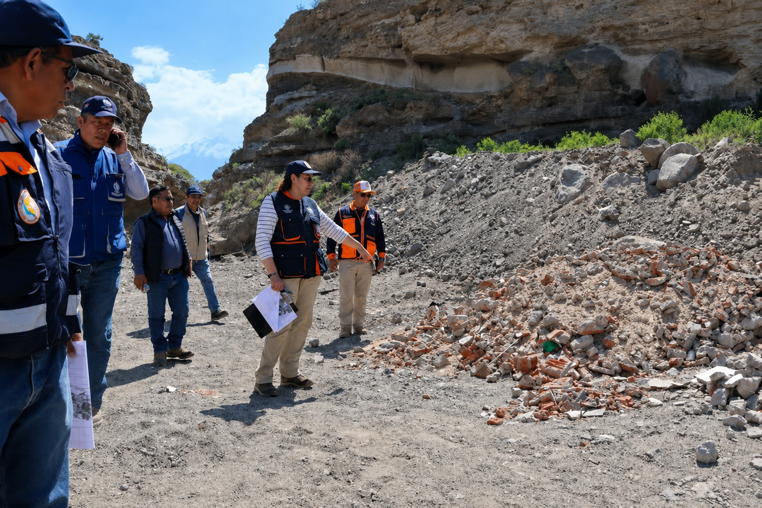 Construirán ocho pozas disipadoras en El Chullo
