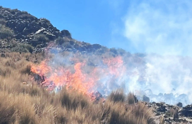 MINCETUR monitorea incendio forestal y vigila zonas turísticas