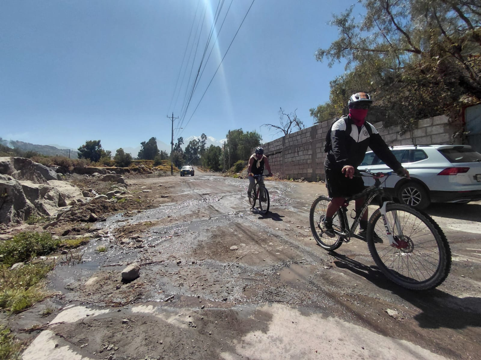Denuncian contaminación con aguas residuales en el Valle de Chilina