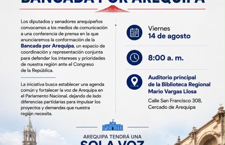 Bancada por Arequipa