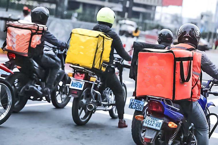 Casi 6 millones de peruanos utilizaron conductores y repartidores de plataformas