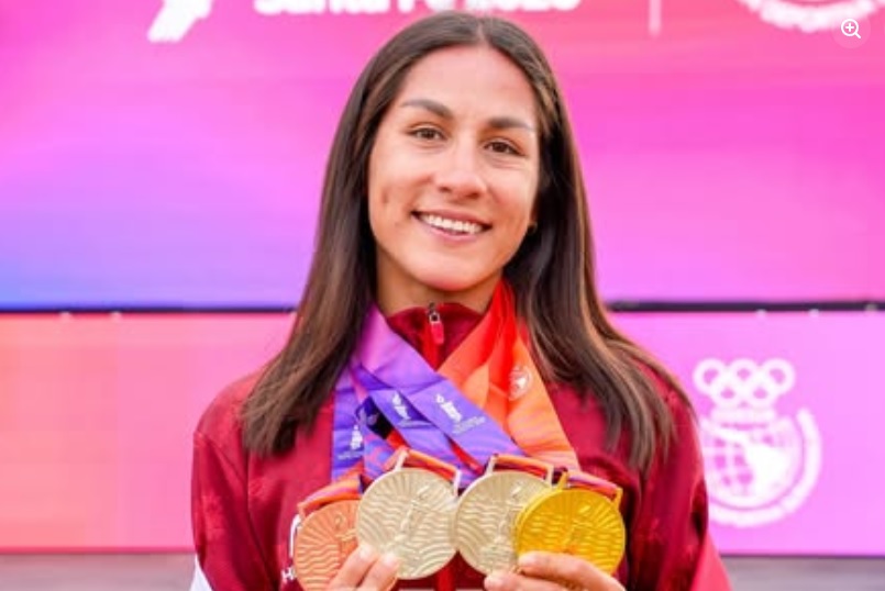 Peruanos se bañan en oro en los Juegos Suramericanos