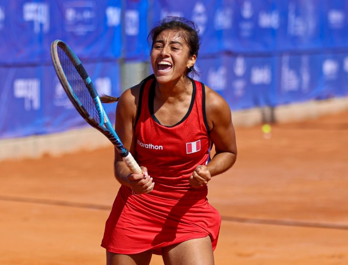 Dana Guzmán ganó en tenis y sumó un oro más para Perú