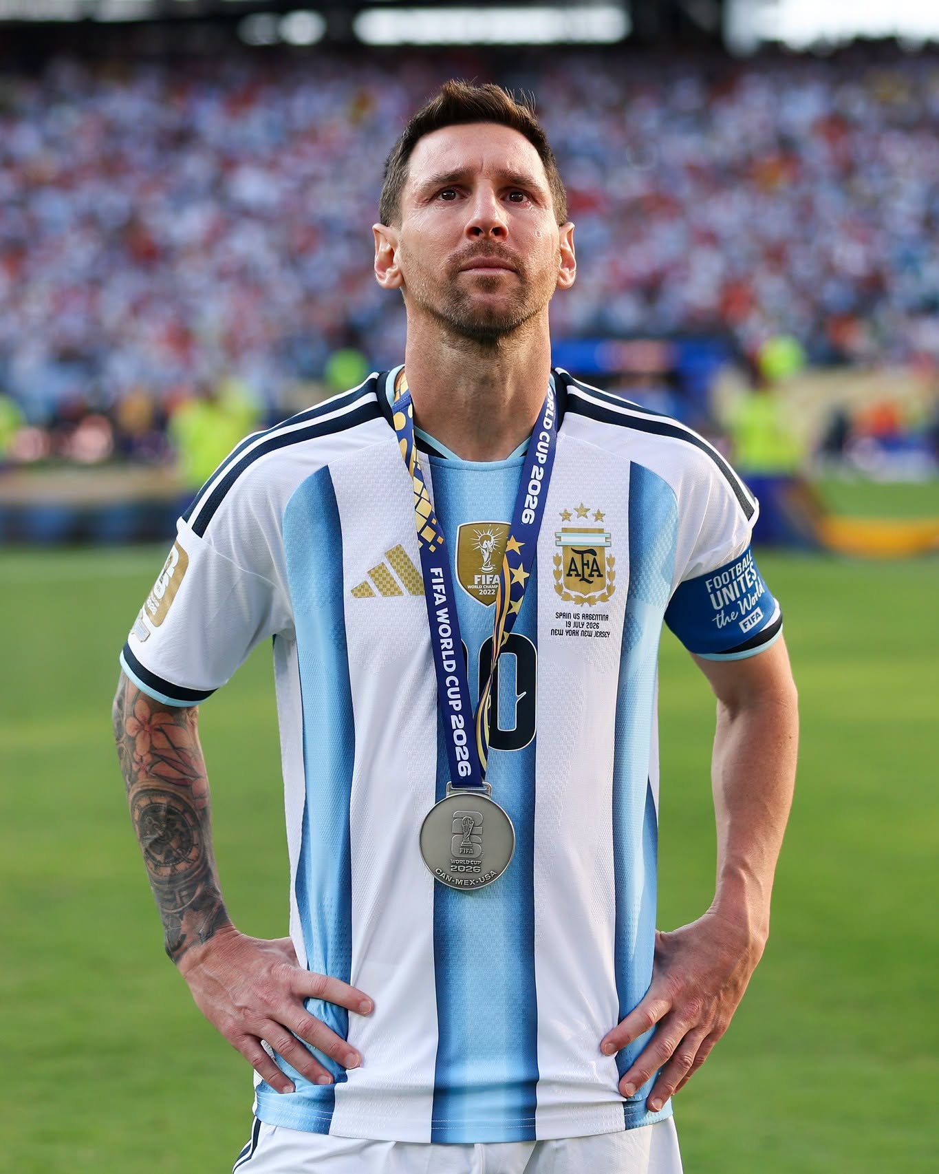 La AFA agradece a Lionel Messi por haber unido al país