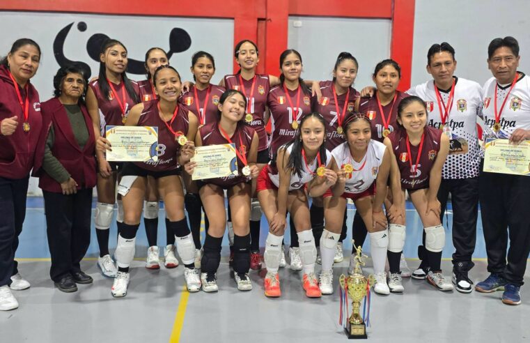 Miraflores campeón de Arequipa en vóley Sub-17
