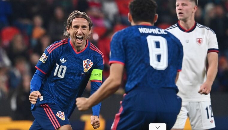 Modric lleva a Croacia hacia un triunfo más
