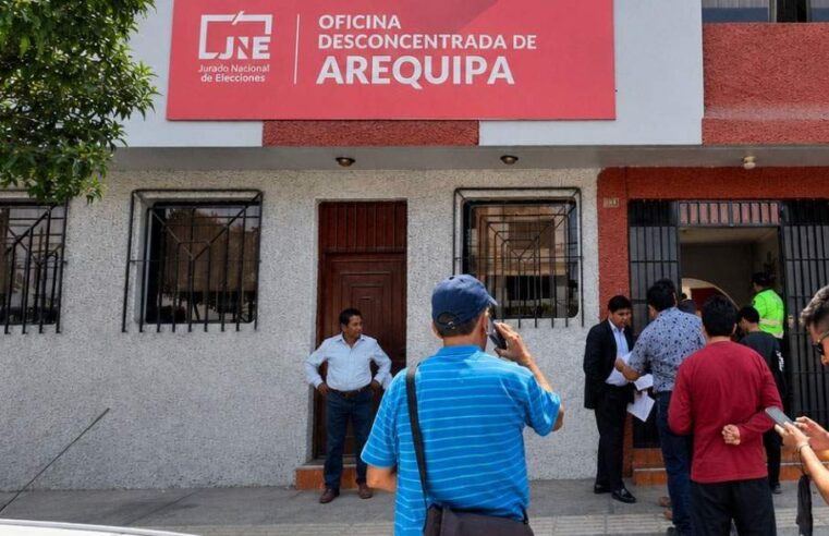 JNE define candidatos para las elecciones en Arequipa