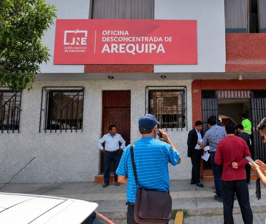 JNE define candidatos para las elecciones en Arequipa