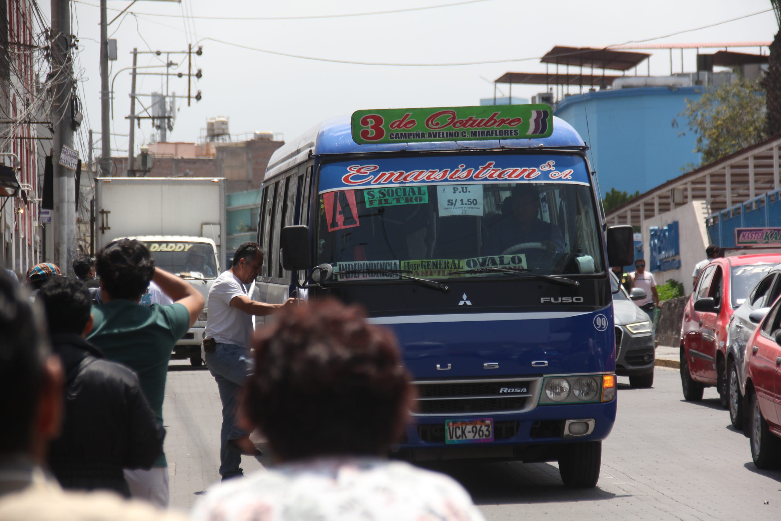 Transportistas evalúan elevar pasaje hasta S/1.50 en Arequipa
