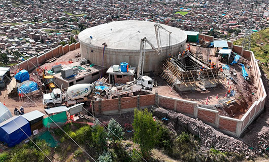 Construirán tres reservorios para mejorar abastecimiento de agua en Chiguata y Cocachacra
