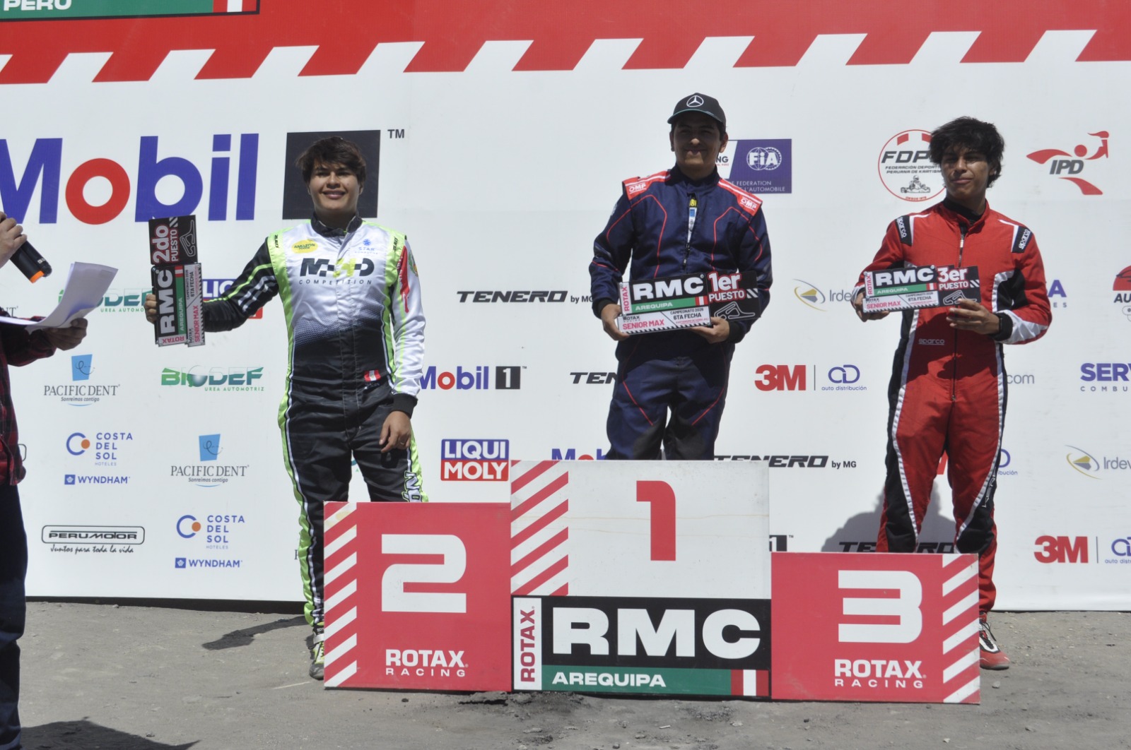 Patricio Marquina el mejor en torneo de kartismo Rotax