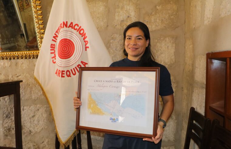 Nadadora Milagros Carazas tiene otro reto en aguas abiertas