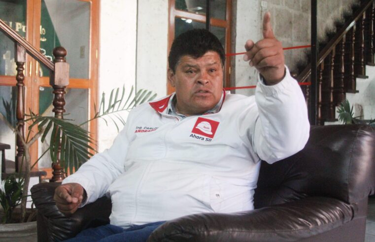 Carlos Andrade propone convertir el distrito en motor económico y cultural de Arequipa