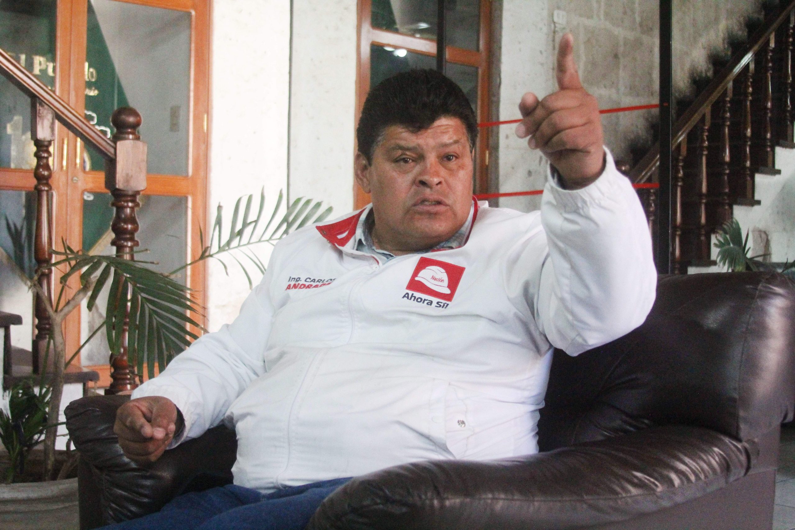 Carlos Andrade propone convertir el distrito en motor económico y cultural de Arequipa