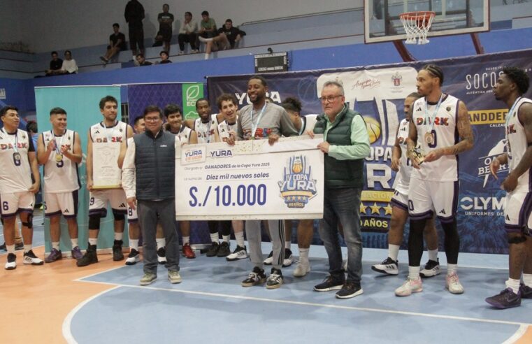 Las Panteras ganaron la Copa Yura 2026 en básquet