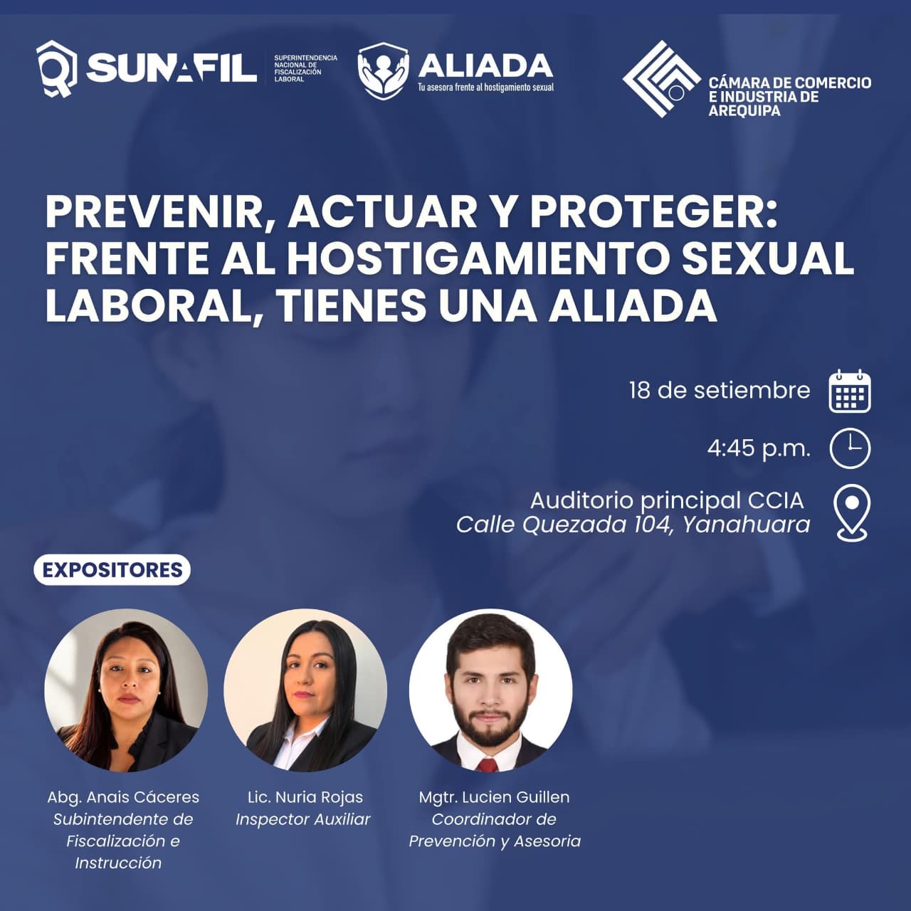 PREVENIR, ACTUAR Y PROTEGER