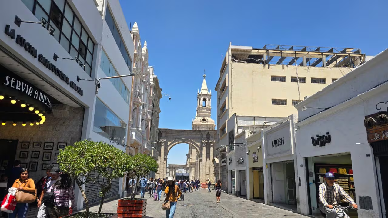 La región Arequipa acumula 5 trimestres de crecimiento acelerado de su PBI