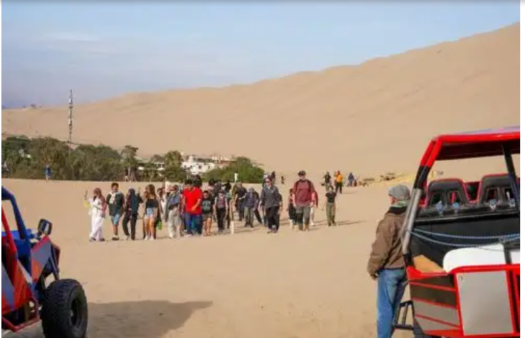 Huacachina: choferes de tubulares piden norma especial para regular turismo