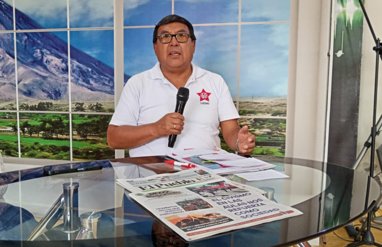 Lucho Aguirre: seguridad, salud mental y cerrar breca de infraestructura