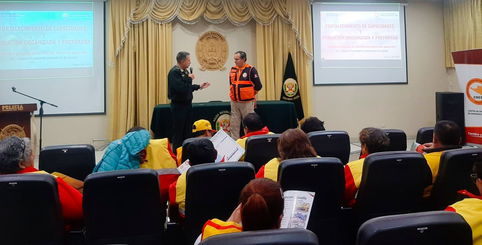 Brindan asistencia técnica a oficinas de participación ciudadana de la PNP