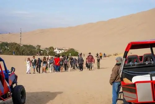 Huacachina: choferes de tubulares piden norma especial para regular turismo