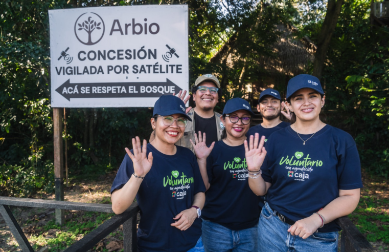 Caja Arequipa protege 39 hectáreas de bosque amazónico en Madre de Dios