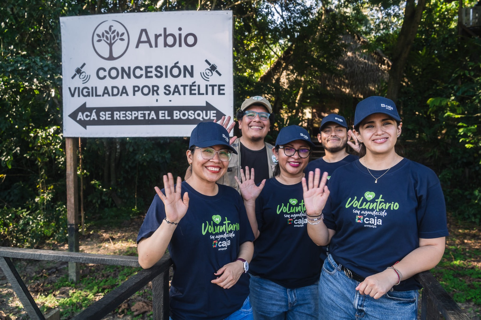 Caja Arequipa protege 39 hectáreas de bosque amazónico en Madre de Dios