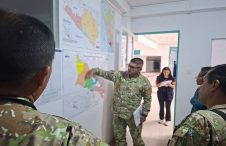 ODPE Camaná coordina seguridad con el Ejército para el 4 de octubre