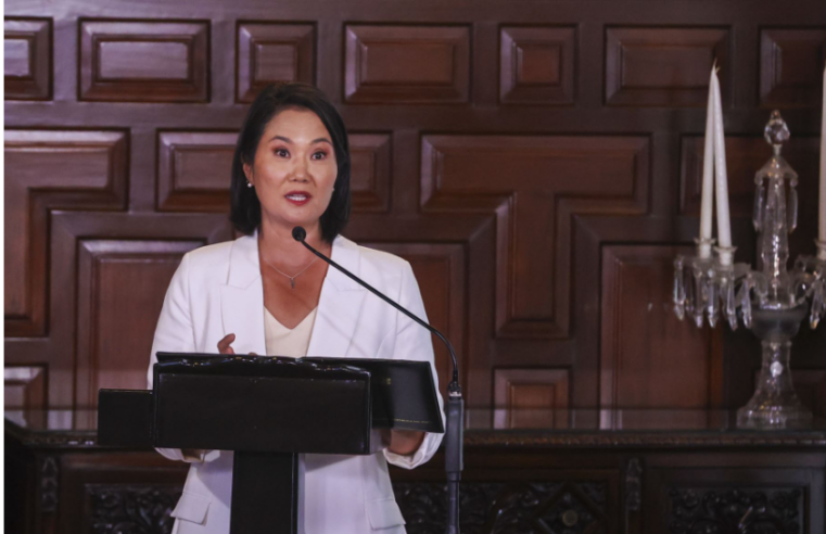 Fujimori anuncia respaldo político y económico a la Policía frente al crimen